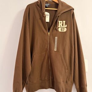 Polo by Ralph Lauren Brown Hoodie